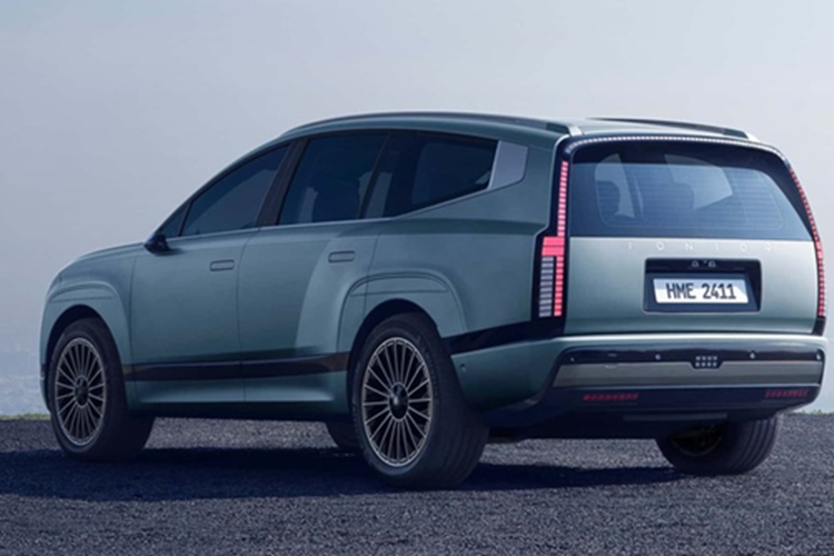 Để phù hợp với chủ đề thân thiện với môi trường, Ioniq 9 sử dụng hợp chất sơn mới làm từ rác thải lốp xe tái chế. Người mua có thể chọn từ 16 màu khác nhau, với một số màu mới được sản xuất riêng cho Ioniq 9: Celadon Grey Matte, Celadon, Grey metallic, Ionosphere Green Pearl, Sunset Brown Pearl và Cosmic Blue Pearl.