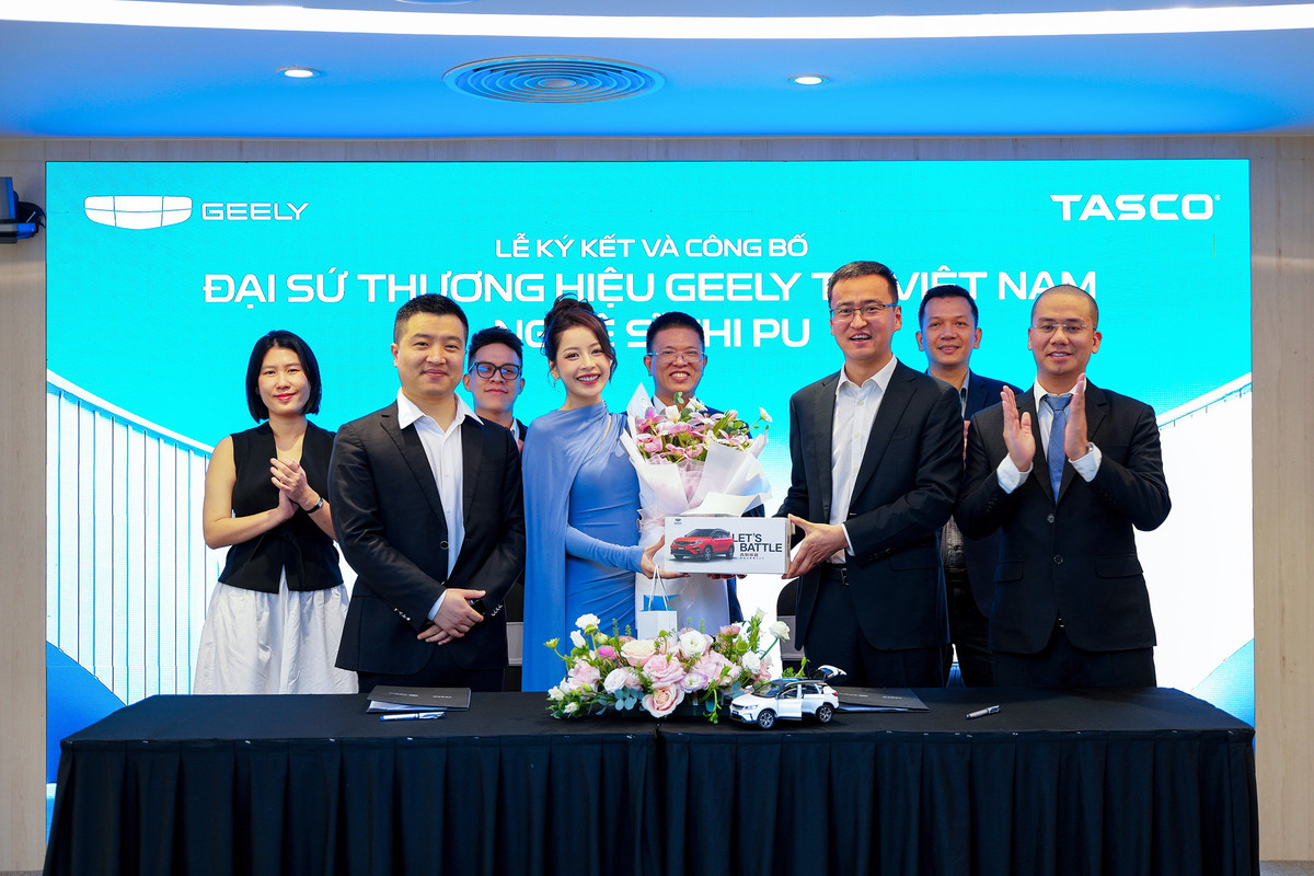 Geely Auto cong bo Chi Pu la Dai su thuong hieu tai Viet Nam