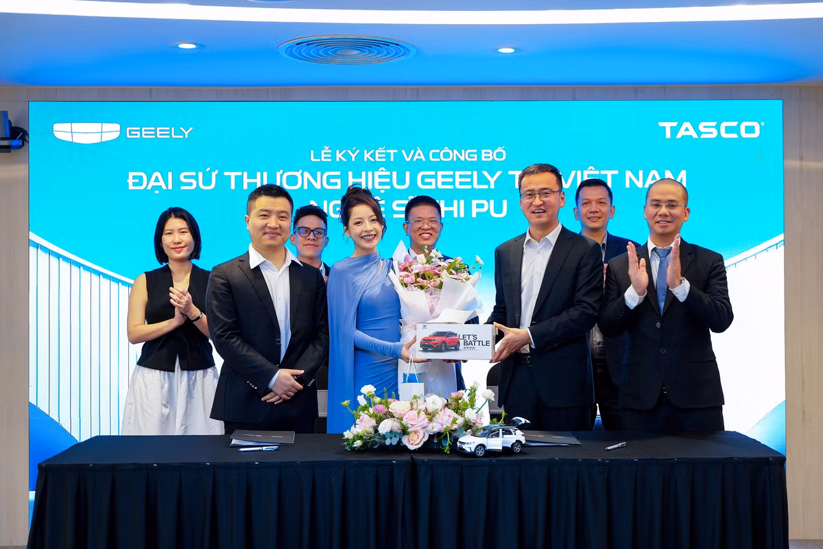 Geely Auto cong bo Chi Pu la Dai su thuong hieu tai Viet Nam