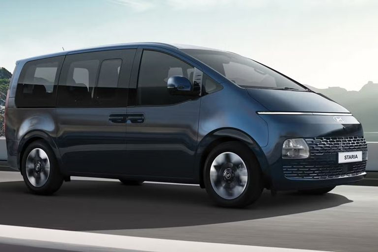 Cận cảnh xe MPV Hyundai Staria 2025 thuần điện sắp ra mắt - Hình 2 Can canh xe MPV Hyundai Staria 2025 thuan dien sap ra mat-Hinh-2
