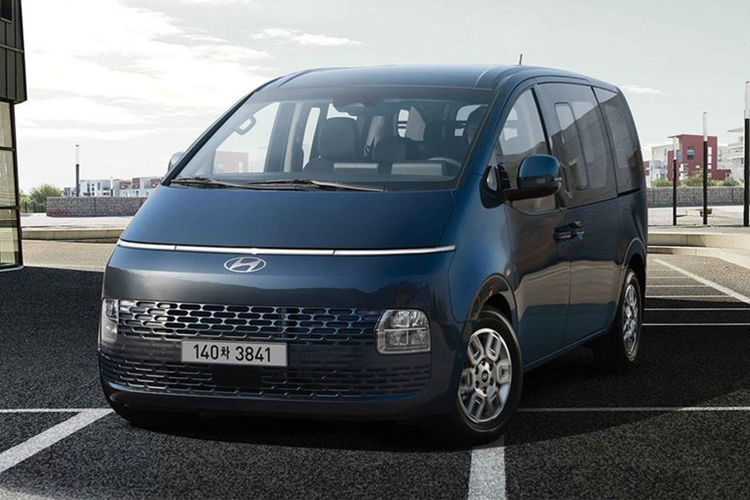 Cận cảnh xe MPV Hyundai Staria 2025 thuần điện sắp ra mắt Can canh xe MPV Hyundai Staria 2025 thuan dien sap ra mat
