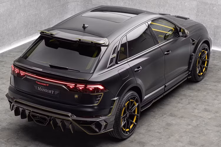 Hãng độ xe Đức thậm chí còn vượt qua chính mình với phiên bản độ Q8 RS, vượt xa các dự án trước đó tới 217 mã lực và 25 Nm mô-men xoắn.