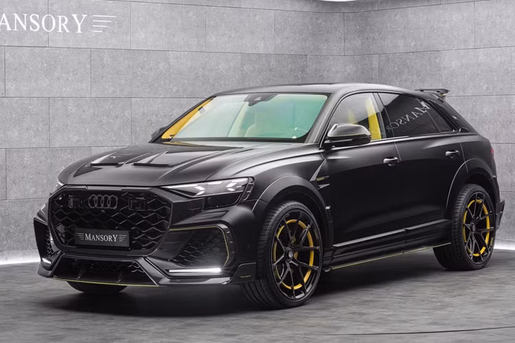 Sức mạnh mới của Audi Q8 RS độ Mansory sau khi nâng cấp có công suất đạt 986 mã lực và mô-men xoắn 1.250 Nm; thông số mới mạnh mẽ vượt trội hơn hẳn các con số nguyên bản từ nhà máy.