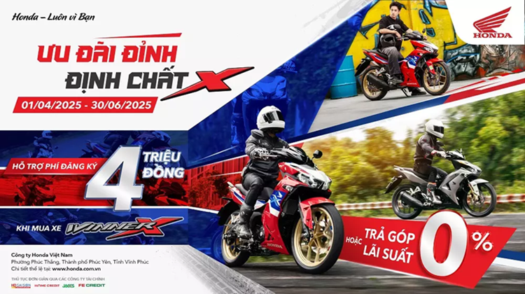 Honda Winner X tai Viet Nam duoc uu dai manh 