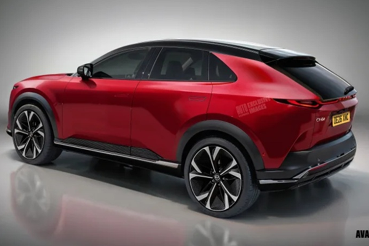 Thứ hai là phiên bản tầm xa của mẫu xe SUV Mazda EZ-60 2026 với công suất 241 mã lực, pin 80 kWh và phạm vi hoạt động ước tính 550 km.