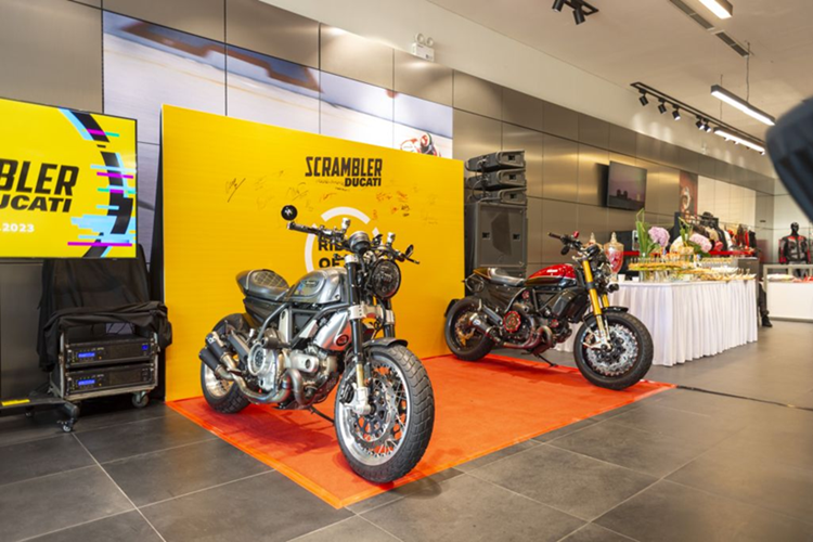 Ducati se nghi ban moto tai mien Bac tu 1/4 vi e am