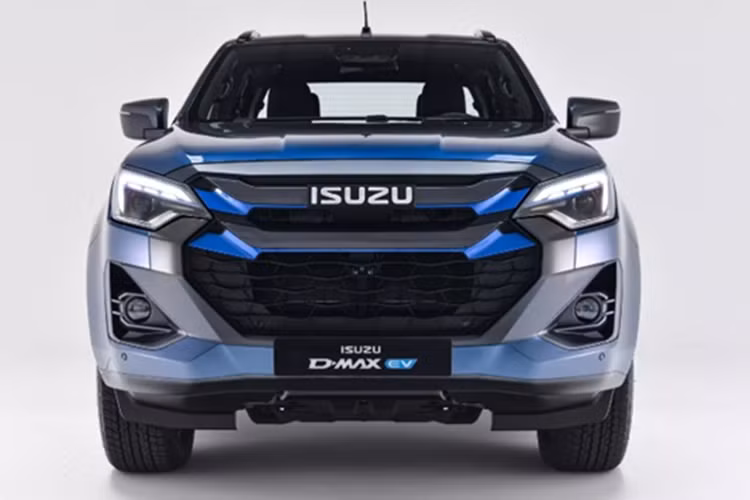 Isuzu D-Max EV 2025 ra mat, ban tai dien 