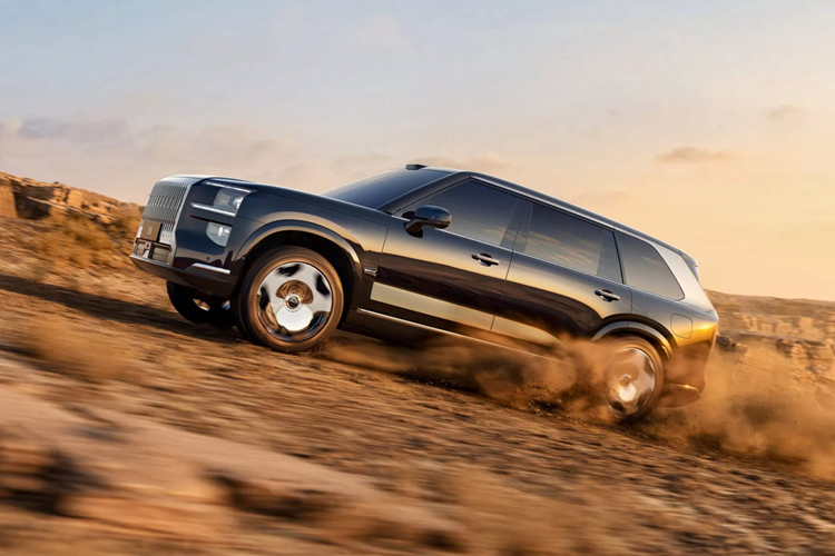 Năng lượng điện được cung cấp bởi pin CATL Xiaoyao, nằm trong hệ thống điện áp cao 900 V, kết hợp với động cơ xăng tăng áp 2.0L, sản sinh công suất tối đa 205 kW (279 mã lực). Hệ thống truyền động của xe còn bao gồm mô-tơ điện trước có công suất tối đa 290 kW (395 mã lực) và mô-tơ điện sau mạnh 370 kW (503 mã lực).