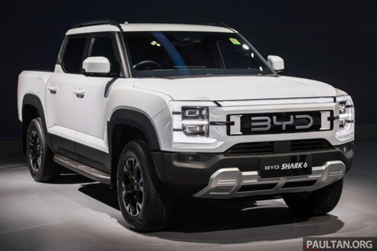 BYD Shark 6 chào hàng tại Đông Nam Á, đối thủ Ford Ranger BYD Shark 6 chao hang tai Dong Nam A, doi thu Ford Ranger