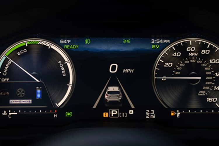 Không chỉ được trang bị hệ truyền động hybrid mới mà Subaru Crosstrek hybrid 2026 còn được bổ sung hai màu ngoại thất mới là Sand Dune Pearl và Citron Yellow Pearl, cùng bộ mâm hợp kim tối màu 18 inch độc quyền.