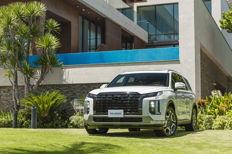 Phân khúc SUV cỡ lớn Với doanh số đạt 1.587 xe trong năm 2024, Hyundai Palisade đã trở thành mẫu xe bán chạy nhất phân khúc gầm cao cỡ lớn. Có doanh số lần lượt xếp ở những vị trí sau là: Ford Explorer (689 xe), Toyota Land Cruiser (668 xe), Toyota Land Prado (94 xe).