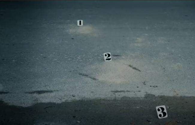 Hiện trường vụ án nằm trên tuyến đường giao thông huyết mạch của TP Phan Thiết. Tại khu vực trung tâm của hiện trường lực lượng chức năng phát hiện có nhiều mảnh vỡ của gạch ống màu hồng ngoài ra không thu được một dấu vết gì khác.