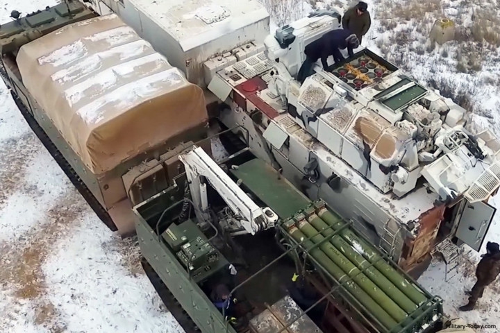 Tor-M2DT có thể hoạt động trong điều kiện khắc nghiệt của Bắc Cực ở nhiệt độ xuống tới -50 độ C. Ảnh: Military-Today.