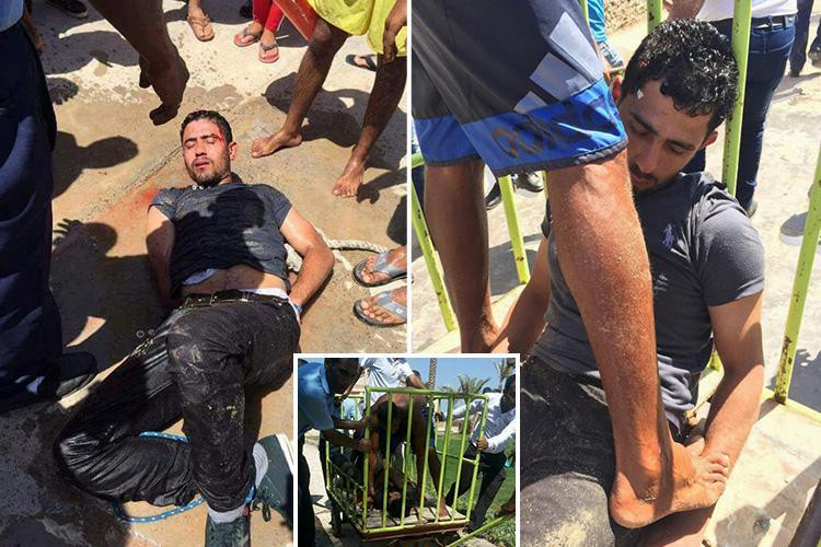 Trong các vụ tấn công du khách nước ngoài gần đây ở Ai Cập có thể nói tới vụ tấn công bằng dao tại bãi biển của khách sạn nghỉ dưỡng tại Hurghada ở Biển Đỏ vào ngày 14/7/2017. Kẻ thủ ác mang tên Abdel-Rahman Shaaban, 29 tuổi, bơi từ một bãi biển công cộng đến bãi biển của khách sạn và lập tức rút dao đâm 5 du khách người Đức và một người Séc, khiến 3 người thiệt mạng tại chỗ. Ảnh: Global News.