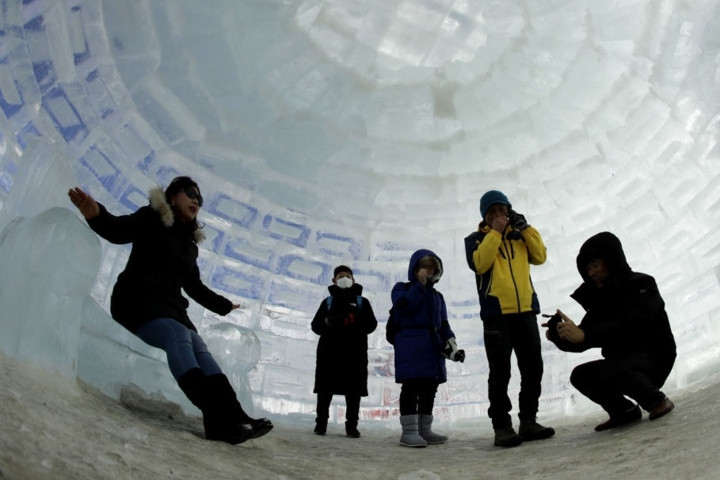 Khách sạn băng này thì được xây trong dịp lễ hội nhân Thế vận hội mùa Đông 2018 ở Hàn Quốc.