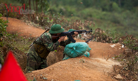 Lực lượng bộ binh tác chiến.