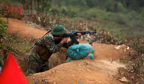 Lực lượng bộ binh tác chiến.