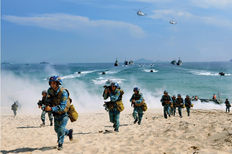 Global Firepower cũng nhận định Hải quân Nhân dân Việt Nam có hạm đội trên dưới 65 tàu chiến, trong đó có 9 tàu hộ vệ, 14 tàu tên lửa tấn công nhanh, 6 tàu ngầm, 25 tàu bảo vệ duyên hải, 8 tàu quét mìn. Nguồn ảnh: Báo Hải quân.