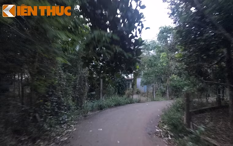 Khu đất có những công trình trái phép của gia đình phó ban Tổ chức tỉnh uỷ Đồng Nai nằm nổi bật giữa vùng dân cư hẻo lánh, thưa thớt. Xung quanh trồng cao su, cây ăn trái; đường xá đi lại khó khăn và nằm cạnh đoạn cuối tuyến đường cao tốc TP HCM - Long Thành - Dầu Giây.