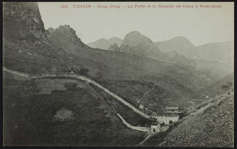 Khu vực Ải Nam Quan, biên giới Việt - Trung ở Đồng Đăng, Lạng Sơn. Ảnh: Rmn.fr.