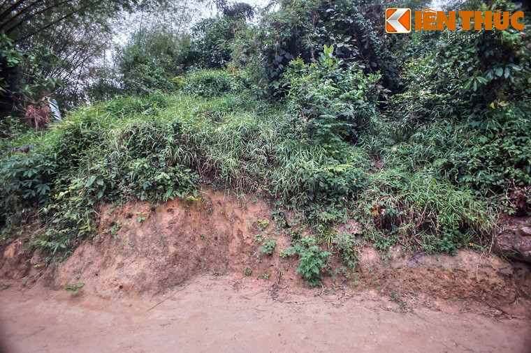 Những dấu tích còn lại cho thấy thành có hình chữ nhật, gần vuông, chạy theo hướng Bắc- Nam, với chiều dài 580m, rộng 540m. Thành có bốn cửa, mở giữa bốn phía tường thành.