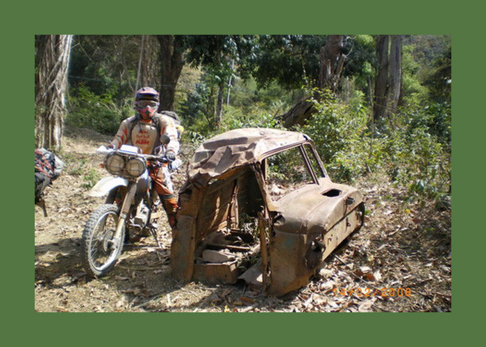 Soi tan tich chien tranh tren duong mon Ho Chi Minh o Lao