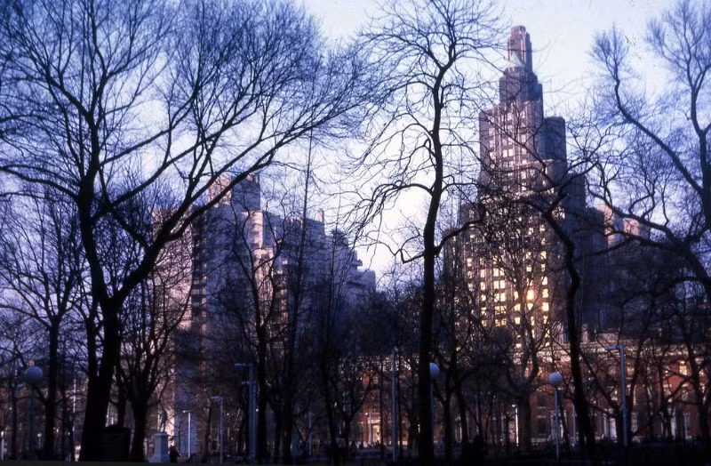 Khung cảnh ở Quảng trường Washington. Ảnh: Vintag.