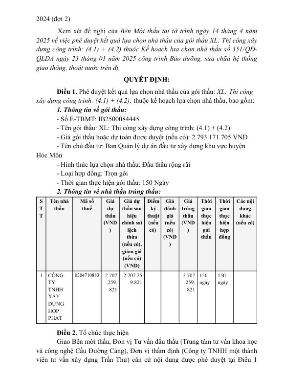 TP HCM: Duy nhất Cty Hợp Phát tham gia và trúng gói bảo dưỡng tại Hóc Môn - Hình 3 TP HCM: Duy nhat Cty Hop Phat tham gia va trung goi bao duong tai Hoc Mon-Hinh-3