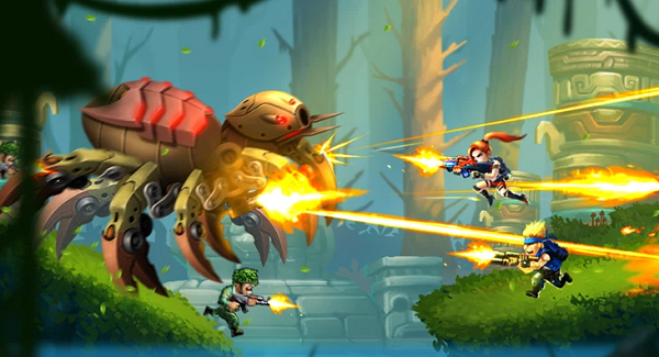 Metal Squad có nội dung xoay quanh cuộc giải cứu con tin bên trong căn cứ của kẻ địch. Người chơi sẽ vào vai lính đặc nhiệm được trang bị đầy đủ các loại vũ khí để tiêu diệt những tay súng đang bắt giữ con tin.