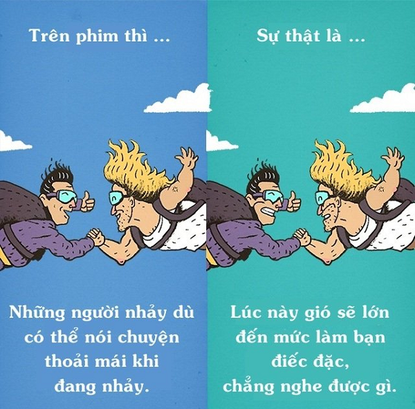 Ngoài đời chỉ biết nhắm tịt mắt lại rồi cầu nguyện thôi!