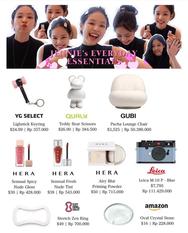 Trong vlog mới, Jennie cũng giới thiệu mẫu máy ảnh đang được cô nàng đem theo thường xuyên là Leica M10 P - Blue có giá 7.795 USD (khoảng 180 triệu đồng).