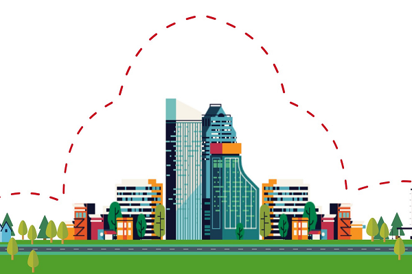  Hiện tượng tăng nhiệt độ cục bộ này tạo nên một khu vực trung tâm như một “ốc đảo” có nhiệt độ cao hơn các nơi khác nên được gọi là “đảo nhiệt đô thị”.