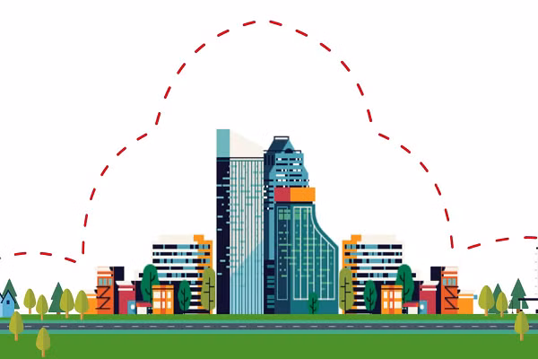  Hiện tượng tăng nhiệt độ cục bộ này tạo nên một khu vực trung tâm như một “ốc đảo” có nhiệt độ cao hơn các nơi khác nên được gọi là “đảo nhiệt đô thị”.