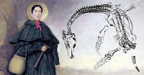 Mary Anning (1799 - 1847) là người khai quật được những phần xương khổng lồ của loài thằn lằn cá, plesiosaurs hay thằn lằn bay vào khoảng năm 1809 - 1829. Những đóng góp của Mary đã giúp giải quyết nhiều tranh cãi về sự tuyệt chủng và trở thành ý tưởng sáng lập ra lĩnh vực cổ sinh vật học.