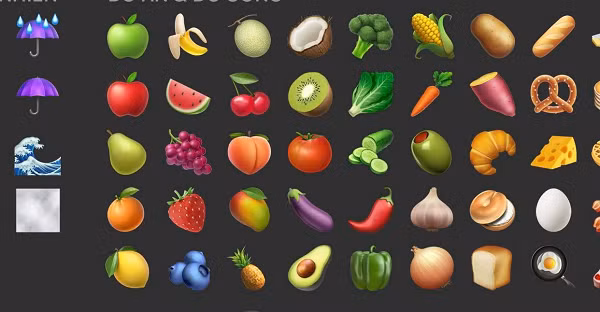  Báo cáo Xu hướng biểu tượng cảm xúc mới nhất của Adobe đã chỉ ra ba biểu tượng cảm xúc gây hiểu lầm, người dùng khó sử dụng nhiều nhất trên thế giới. Đó là biểu tượng "cà tím", "quả đào" và "chú hề".