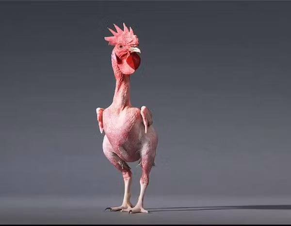 Ngoài ra, gà không có lông đang tạo nên một cuộc cách mạng trong ngành thực phẩm thịt gà bởi tiết kiệm được tối đa thời gian làm lông, các chi phi cho chất thải lông gà cũng được giảm thiểu.