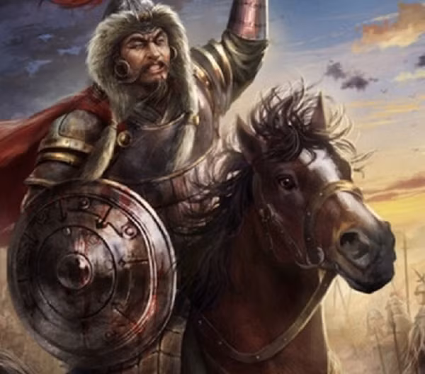 Cũng theo Mông Cổ bí sử, vị tướng kiệt xuất của họ chào đời năm 1162, lớn lên bên dòng sông Onon. Thuở hàn vi tên là Thiết Mộc Chân (Temujin) theo tiếng Mông Cổ nghĩa là "Sắt thép", "Thợ rèn".