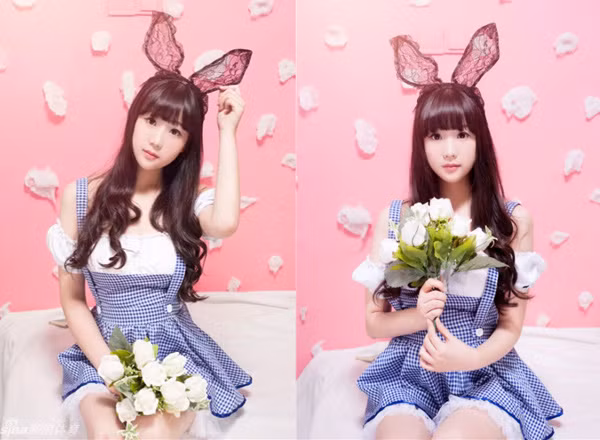 Những hình ảnh của nữ kỳ thủ xinh đẹp Ye được lan truyền với tốc độ chóng mặt trên các trang mạng xã hội ở Trung Quốc.