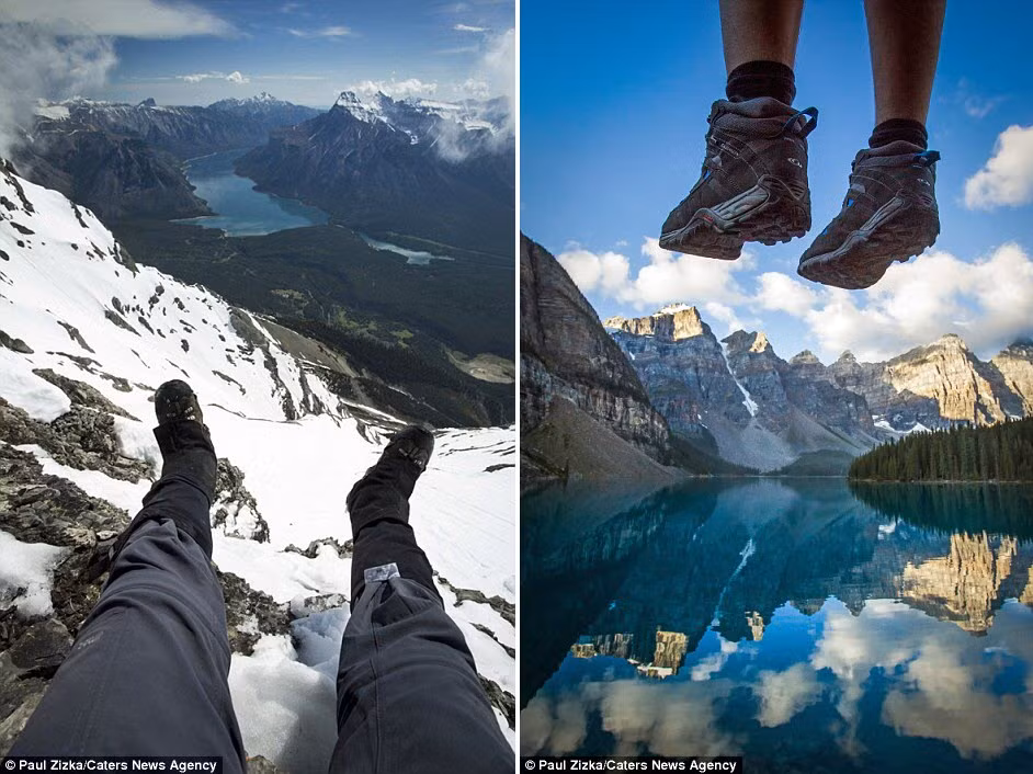 Bộ ảnh check-in này được nhiếp ảnh gia Paul Zizka chụp phần lớn tại các địa điểm ở Canada. Anh dự định sẽ tiếp tục chụp những bức ảnh tương tự khác tại nhiều nơi khác nhau trên thế giới.