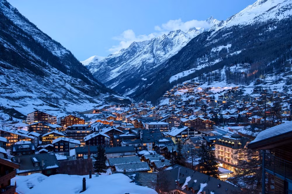 Thành phố Zermatt, Thụy Sĩ.