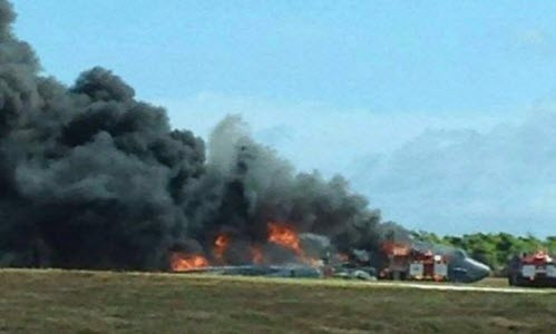 “Pháo đài bay” B-52 rơi trên đảo Guam “Phao dai bay” B-52 roi tren dao Guam