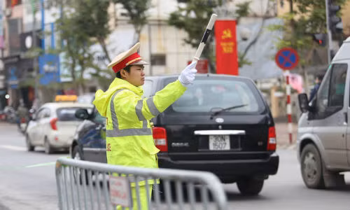 Phan luong giao thong phuc vu Hoi nghi APEC