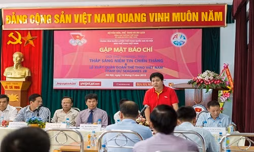 Vietjet dong hanh cung SEAGAMES 28 - Thap sang niem tin chien thang