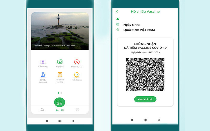 Ngay 15/4, ho chieu vac-xin duoc cap dong loat tren toan quoc