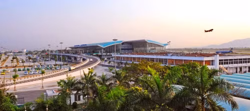 Nha ga hon 3.500 ty o san bay Da Nang chinh thuc khoi dong