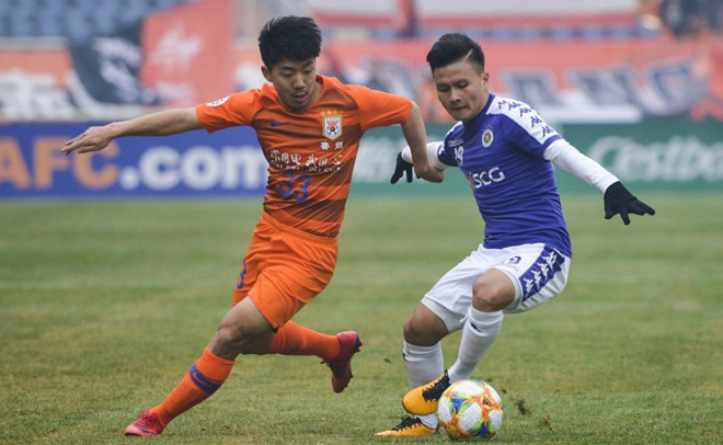 Thua Shandong Luneng, CLB Ha Noi ngang cao dau roi cup chau A
