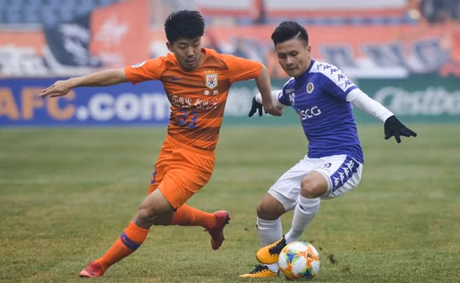 Thua Shandong Luneng, CLB Ha Noi ngang cao dau roi cup chau A