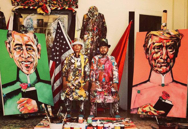 Được biết, họa sĩ Trần Lâm Bình từng sáng tác khoảng 50 bức tranh chân dung ông Donald Trump kể từ khi ông đắc cử Tổng thống Mỹ. Thậm chí, một trong số các bức chân dung ấy đã được họa sĩ này đưa tới thủ đô Washington D.C của Mỹ và trưng bày ngoài vỉa hè gần Nhà Trắng hồi năm 2016.