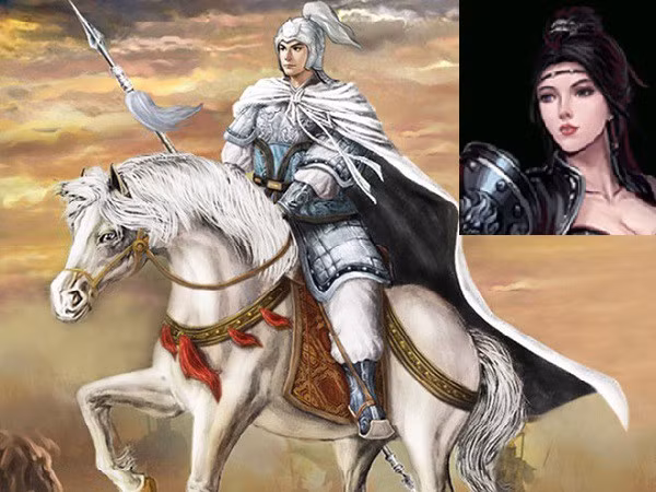 Vo xinh dep cua danh tuong Trieu Van la… em gai Ma Sieu?