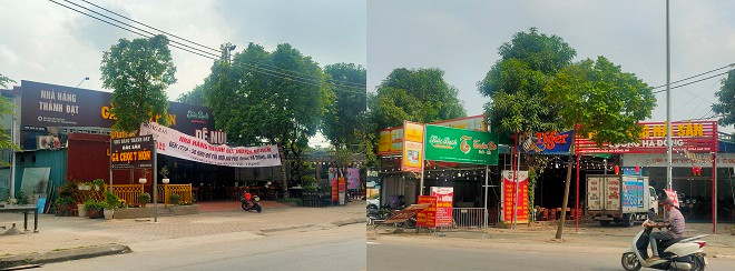 Theo ghi nhận của PV, hiện nay nhiều diện tích đất tại dự án Công viên thể thao cây xanh Hà Đông biến thành tổ hợp sân golf, sân bóng đá, nhà hàng, nhà xưởng, kho bãi, gara ô tô… Đặc biệt có nhiều công trình được xây dựng kiên cố. 